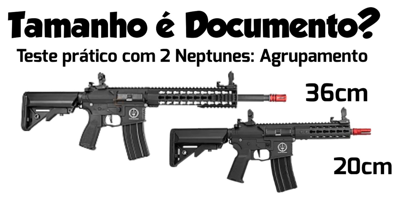 O Tamanho do Cano e a Precisão nas AEGs 