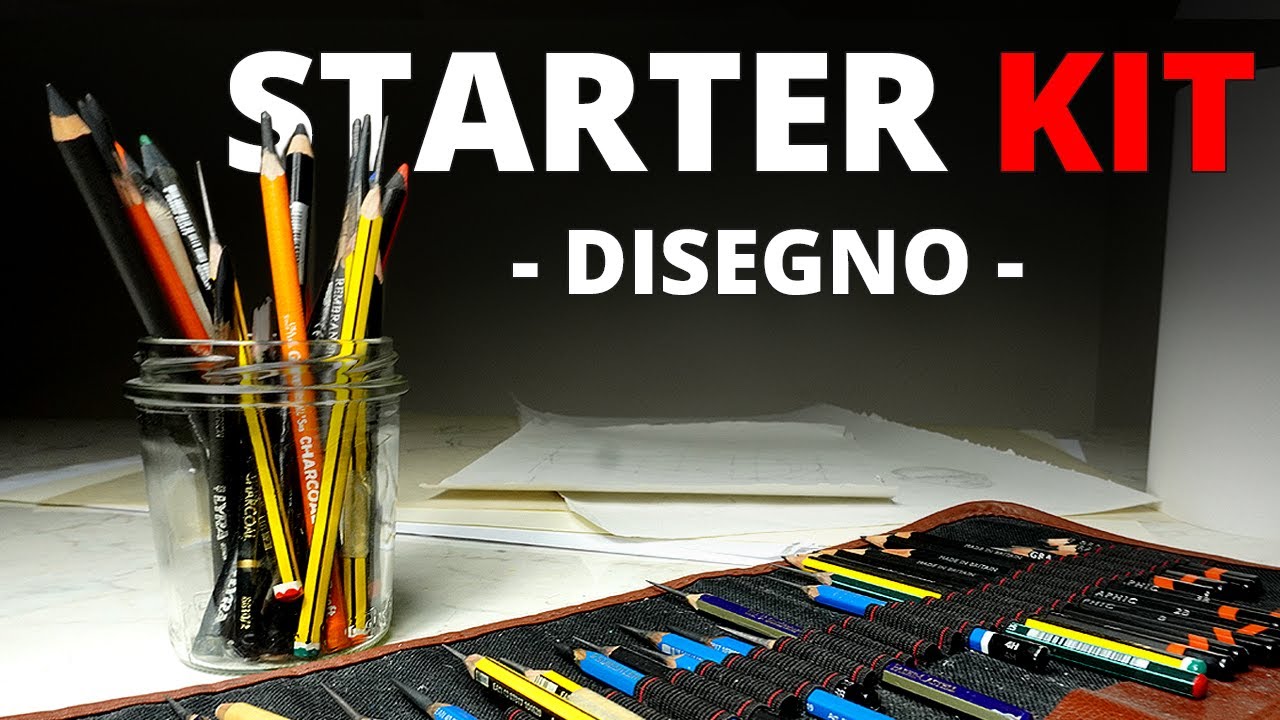MATERIALI PER PRINCIPIANTI? migliori matite da disegno, fogli, gomma, carta, strumenti per disegnare