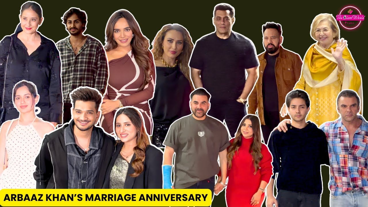 Arbaaz Khan's Marriage Anniversary | Salman Khan, Munawar Faruqui, Helen, Jannat, Manisha Koirala...