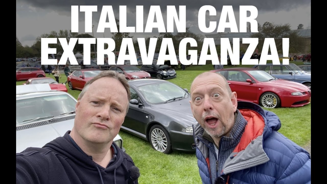 ITALIAN CAR EXTRAVAGANZA! Two Men Talk Drivel at Beaulieu Simply Italian | TheCarGuys.tv