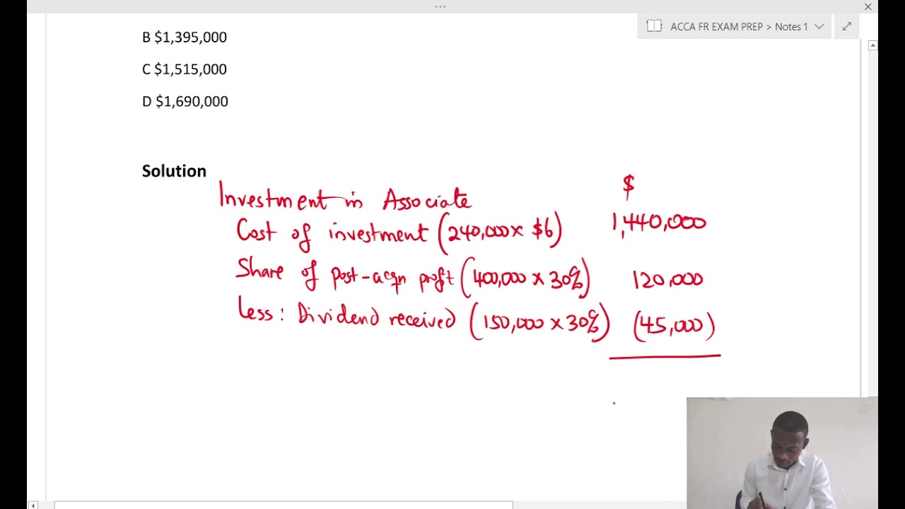 Investment in Associate