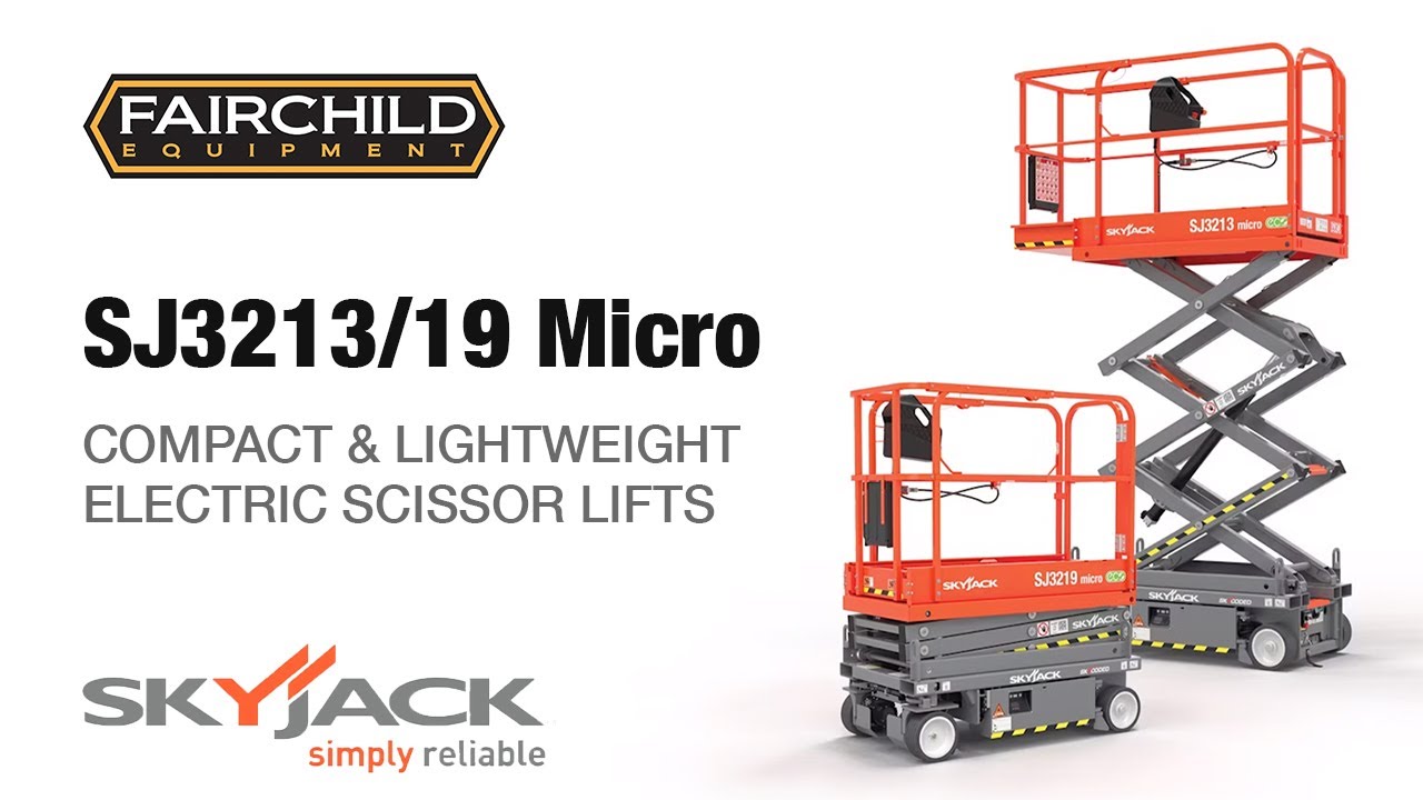 Skyjack Micro Electric Scissor Lift Models Overview | Effortlessly Reach New Heights