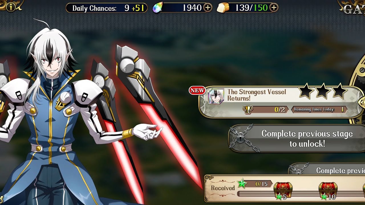 Langrisser Mobile - All Epsilon's Gate of Fate Missions (Part 1)