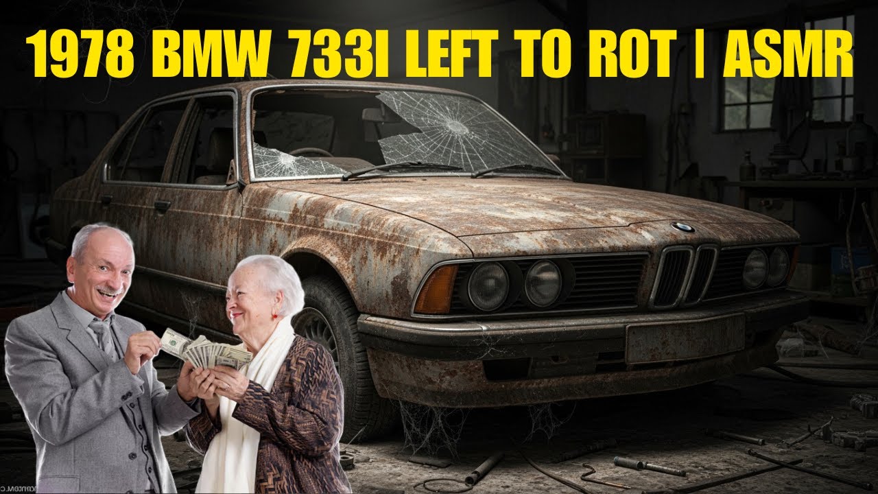 ASMR Car Restoration! Abandoned 1978 BMW 733i — From Total Disrepair to Showroom Ready