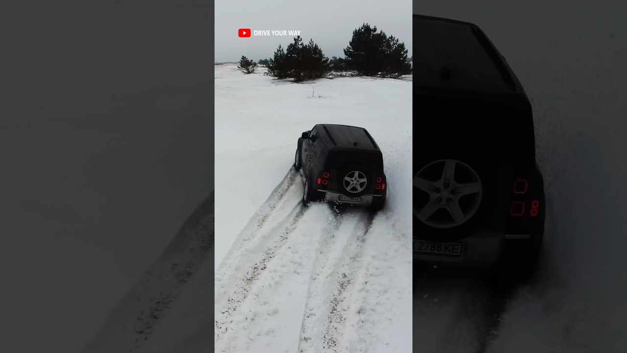 Defender driving fun - watch the full video on our channel! 