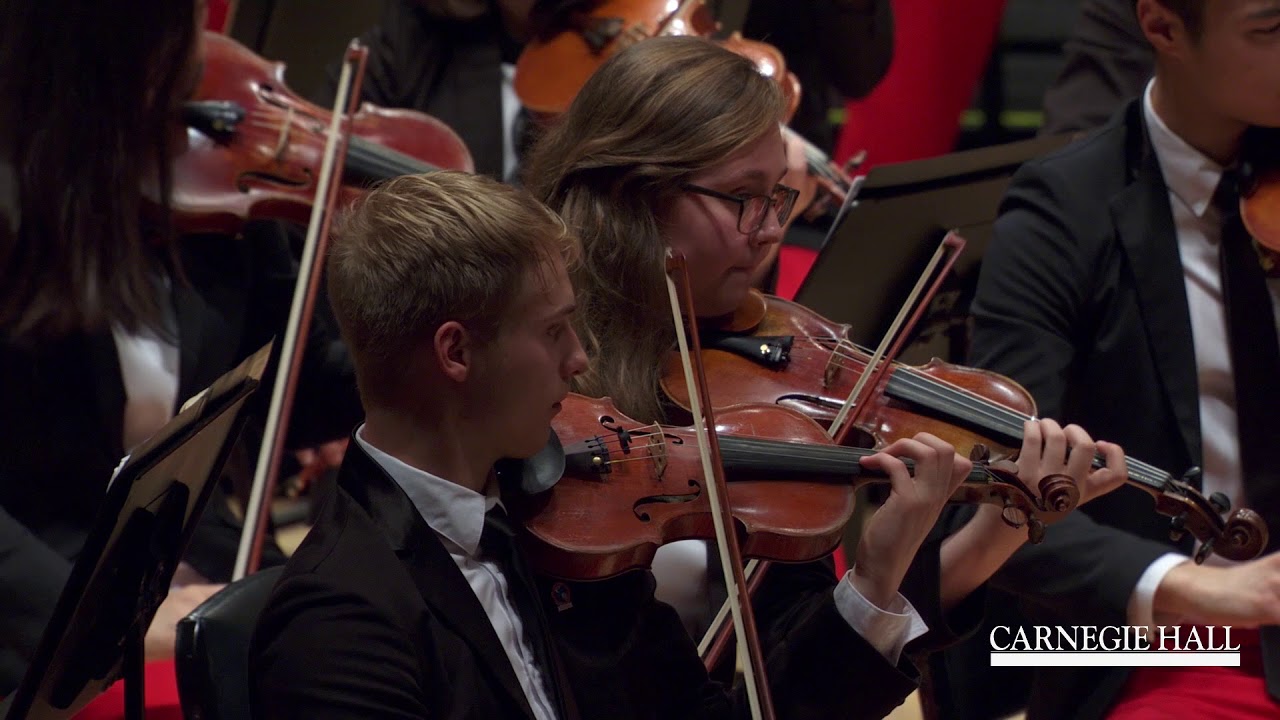 NYO-USA Performs “La Conga del Fuego Nuevo” by Arturo Márquez with Marin Alsop