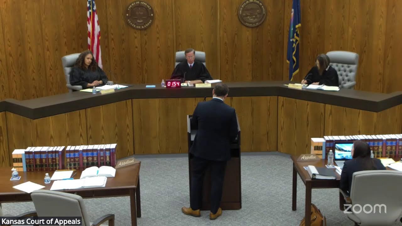 Topeka Kansas Court of Appeals' Oral Arguments