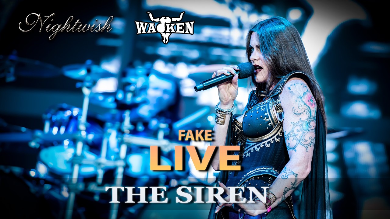 Nightwish - The Siren | Fake Live Wacken 2018