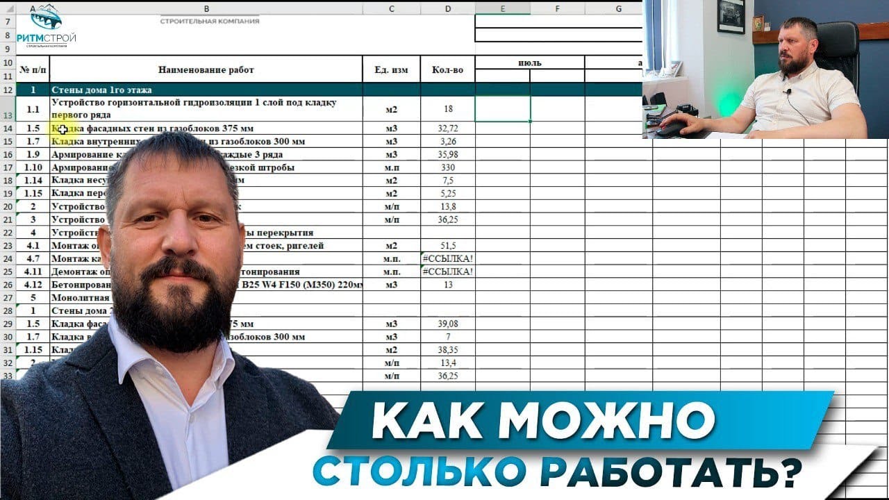 ГРАФИК ПРОИЗВОДСТВА РАБОТ | САМОСТОЯТЕЛЬНО ДЕЛАЕМ ГРАФИК ПРОИЗВОДСТВА РАБОТ | ГРАФИК РАБОТ