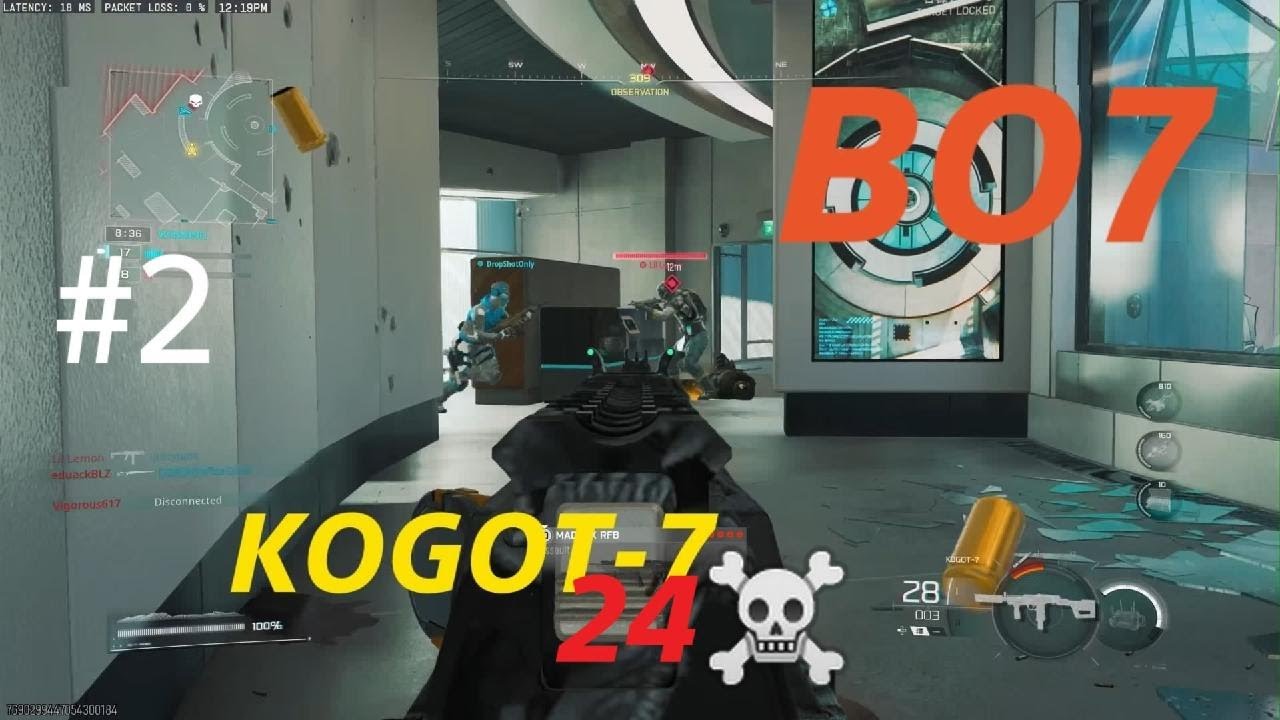 Call of Duty BO7- KOGOT-7 gameplay on THE FORGE (No Commentary)