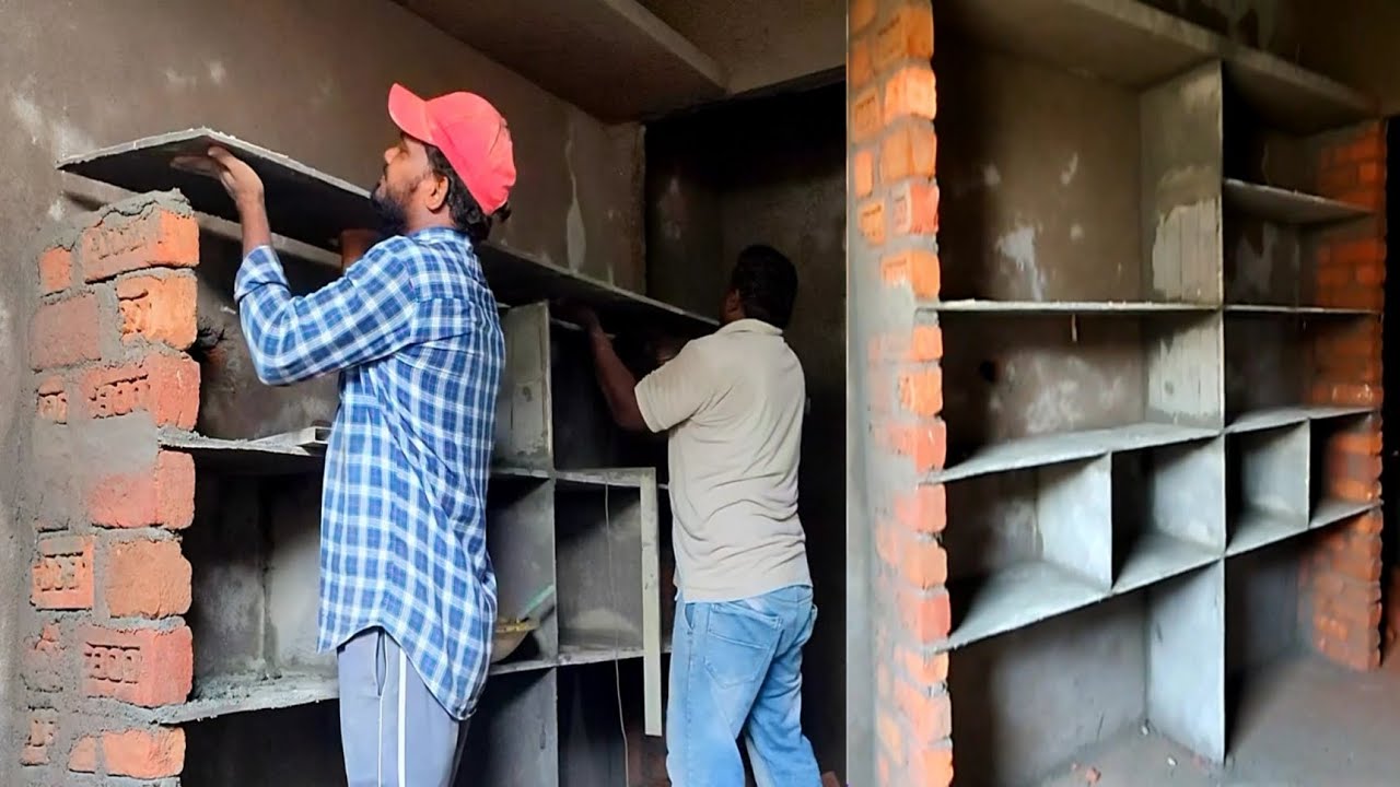 Woww Awesome//How To Build A Designed Bedroom Cupboards 👌