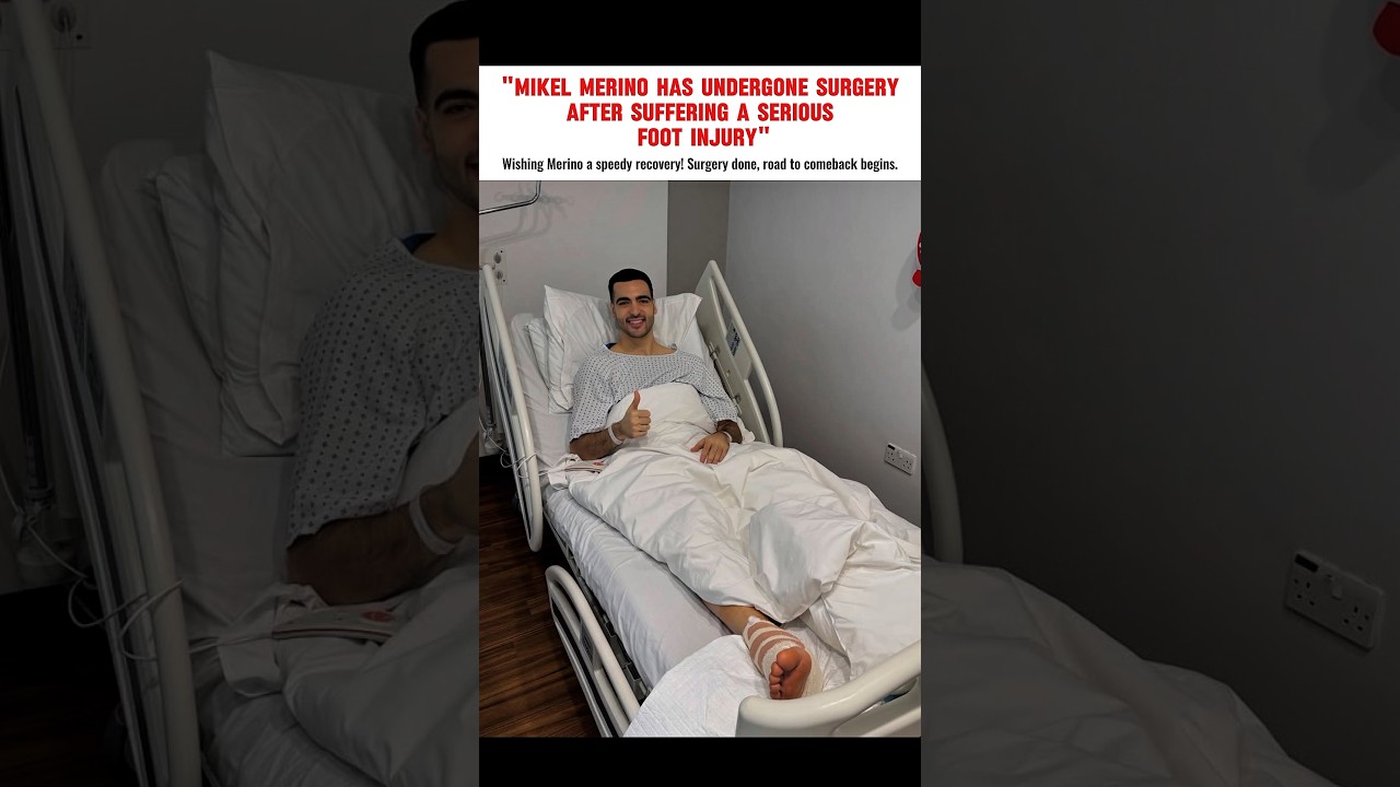 Mikel Merino Injury Update #MikelMerino #Arsenal #Injury #Midfielder #PremierLeague #SoccerNews #PL