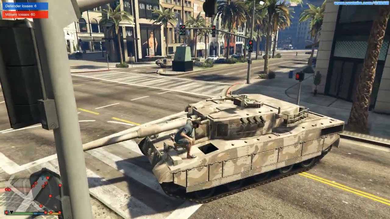 GTA V - Ballas Invasion Mod Test