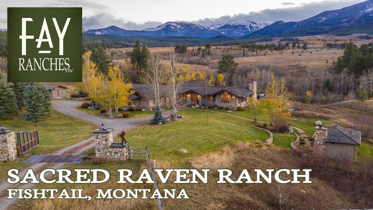 ПРОДАНО | Продаётся ранчо в Монтане | Ранчо Sacred Raven | Фиштейл, Монтана
