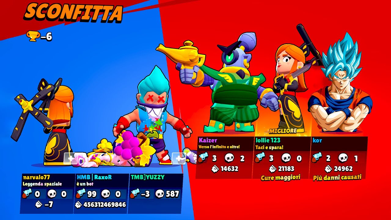 La più normale partita su Brawl Stars: