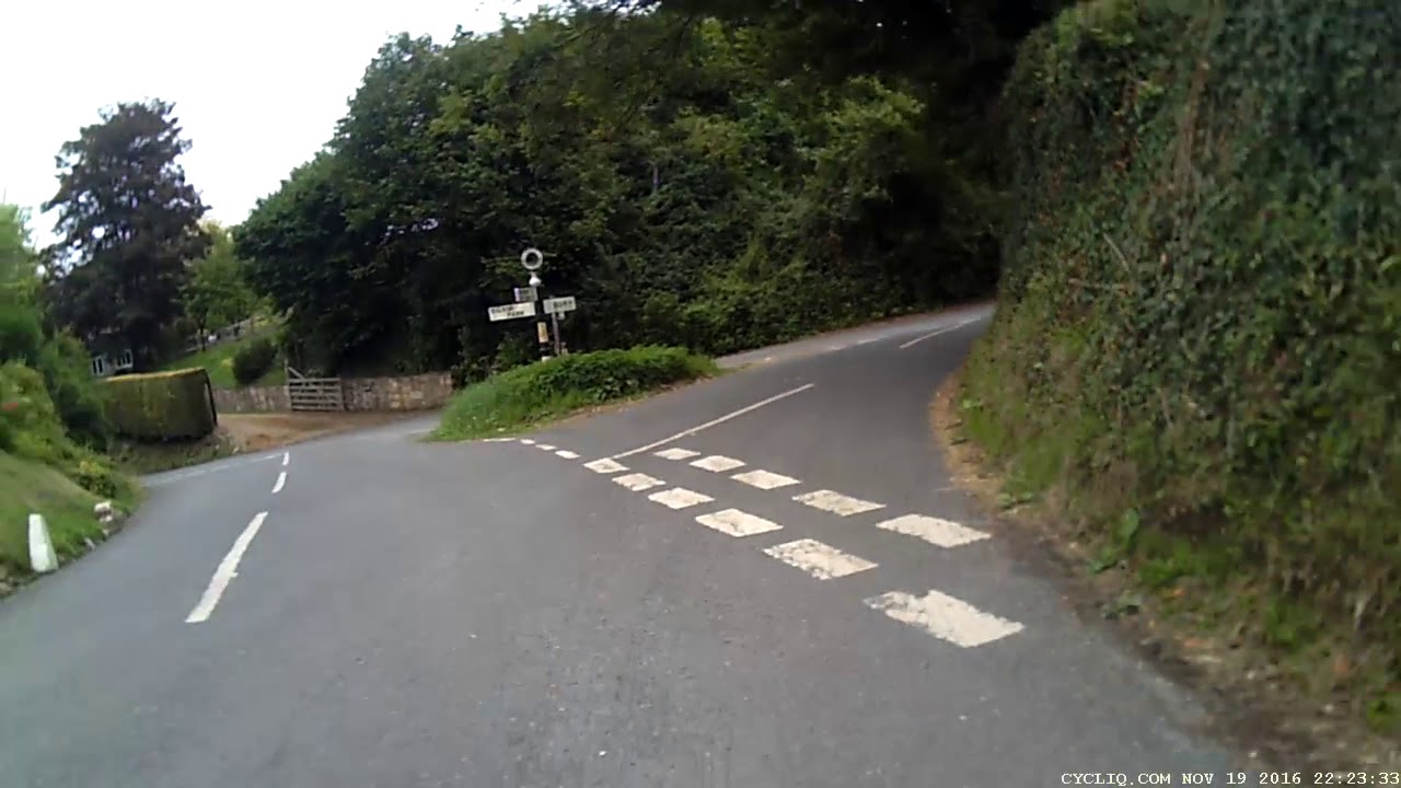 Close encounter bury hill (west sussex) down hill crazy over take 18/08/2018