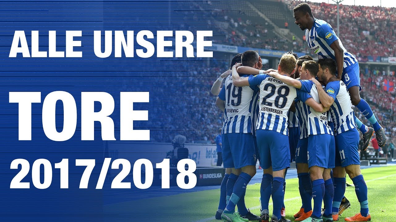 ALLE TORE DER SAISON - Hertha BSC - Berlin - 2018 #hahohe