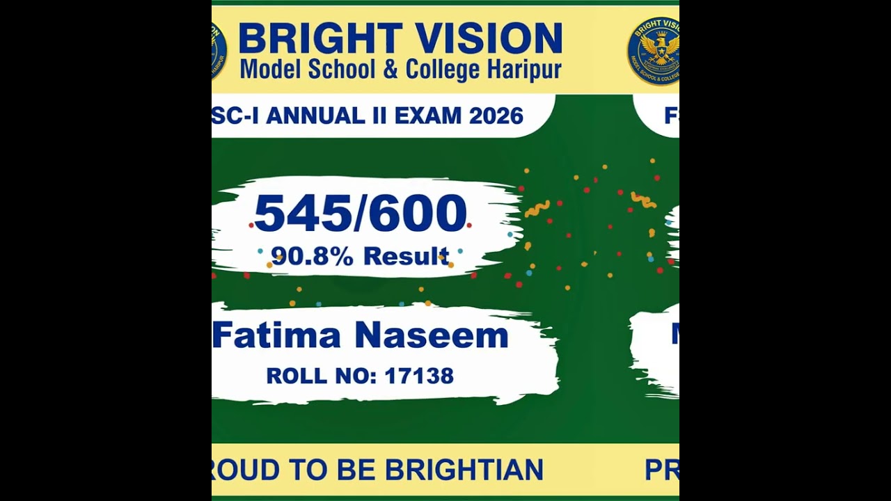 Fsc Annual II 2026  of Bright Vision