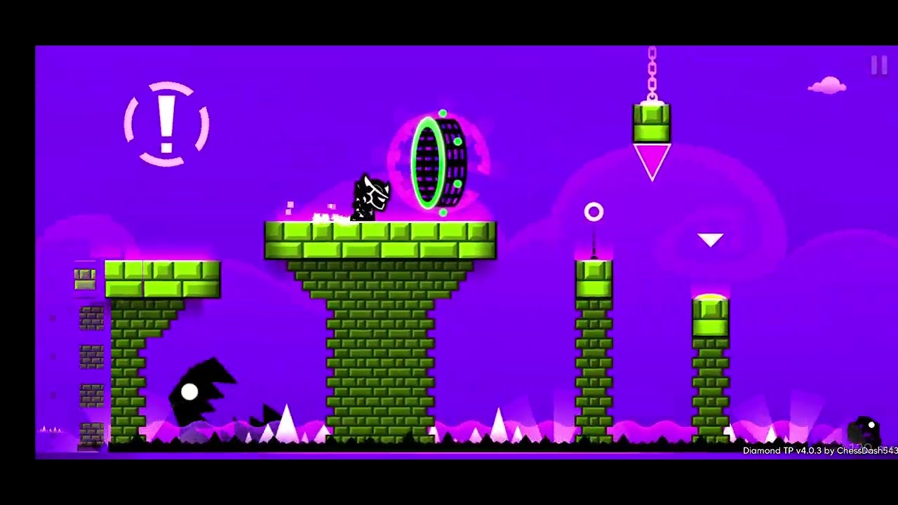 Прохожу Over the clouds by Andrelex (Geometry Dash)