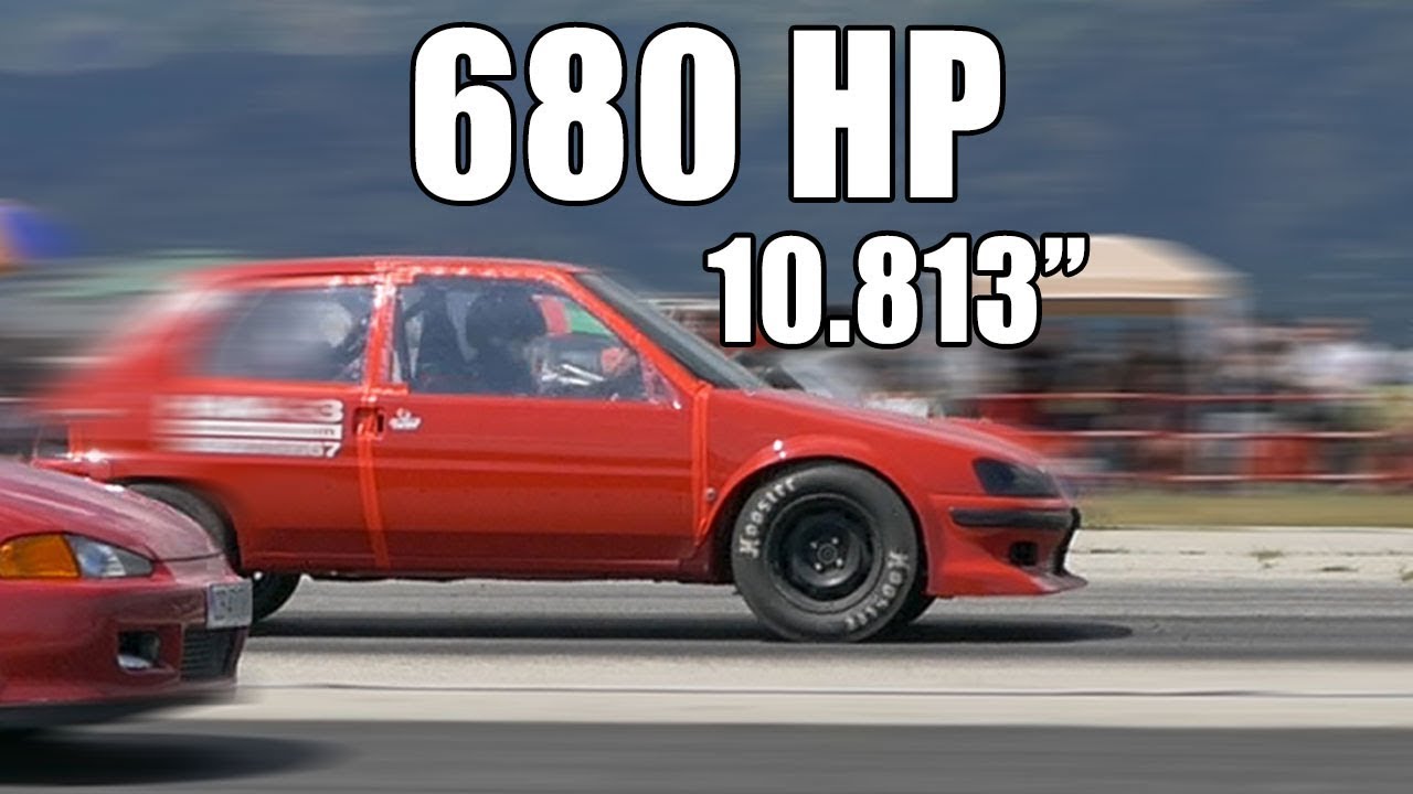 Peugeot 106 3.0lt V6T 680HP 10.813