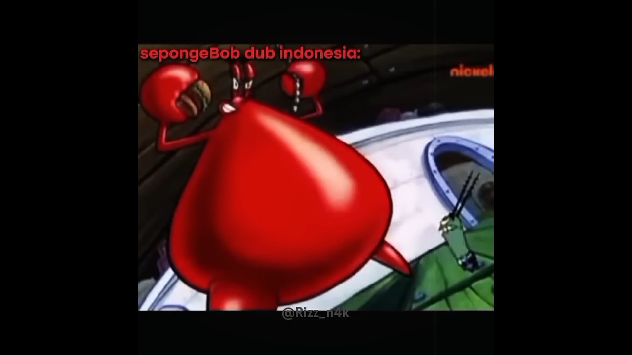 sepongeBob horror USA vs Spongebob dub indo #sepongebob #memes #meme #dubbing #edit