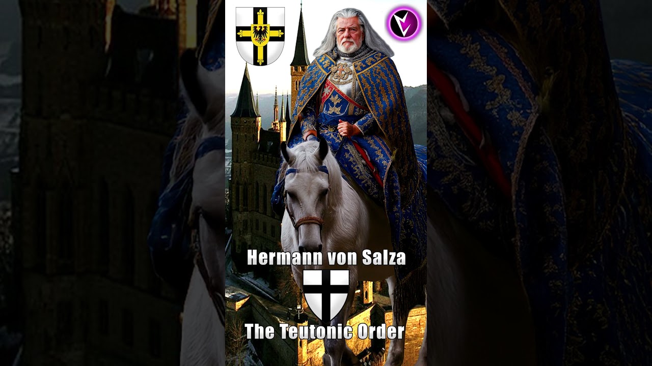 The Story of Hermann von Salza ⚔️🛡️🏰 ✝️🏰🛡️⚔️