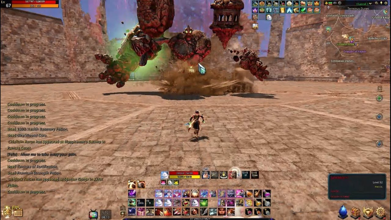 Riders of Icarus- Assassin Solo - World Boss- SandStorm :D
