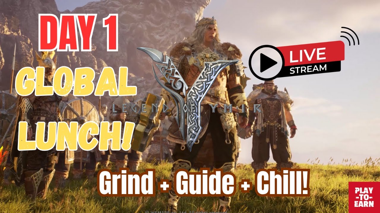 Legend of Ymir Global Launch – Day 1 Livestream!