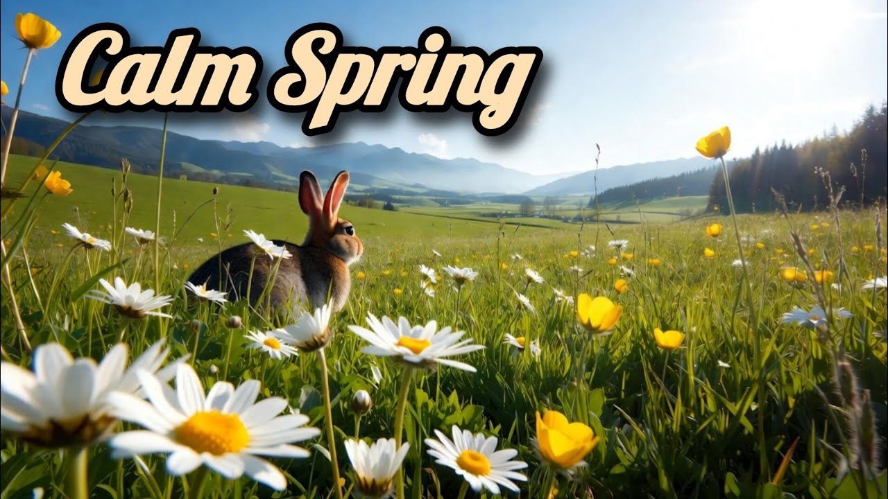 Peaceful Spring Morning | Calm Nature Ambience for Relaxation, Focus & Meditation