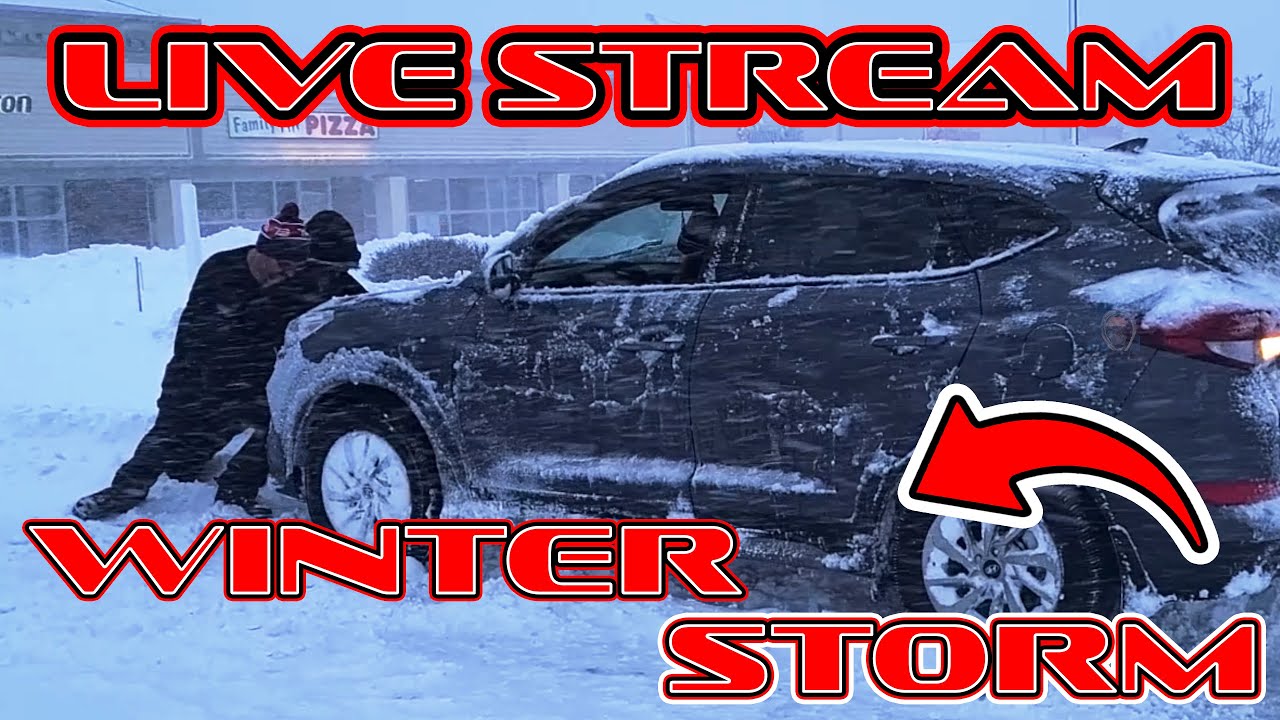 🔴 LIVE - Indianapolis Indiana Winter Snow Storm Underway  - 1/25/2023
