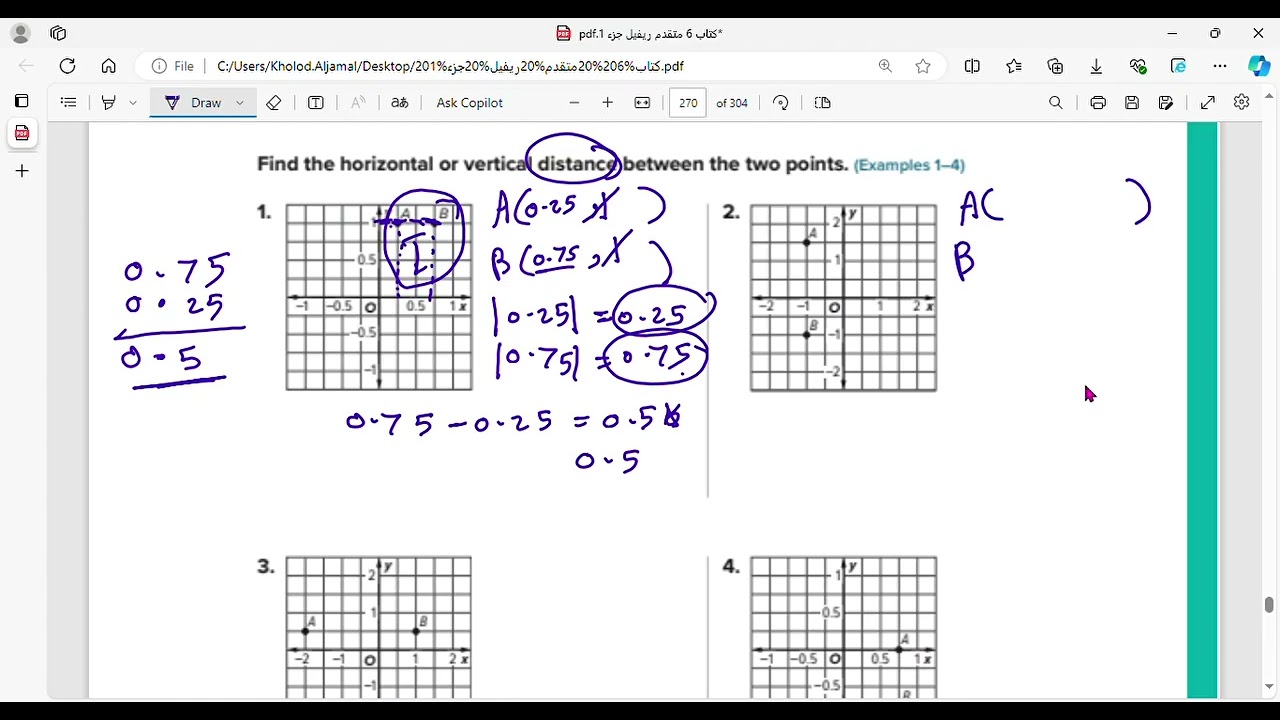 Reveal math grade 6 lesson 4_  7 absolute value and distance