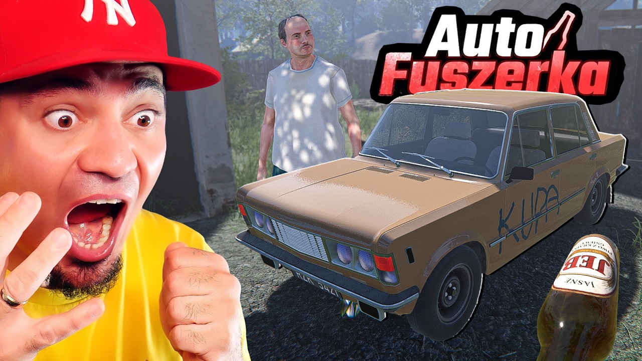 🚗 NAPISAŁEM *KUPA* NA AUCIE OD SĄSIADA! 🤣 POZNAJCIE ANDRZEJA! | Autofuszerka #02