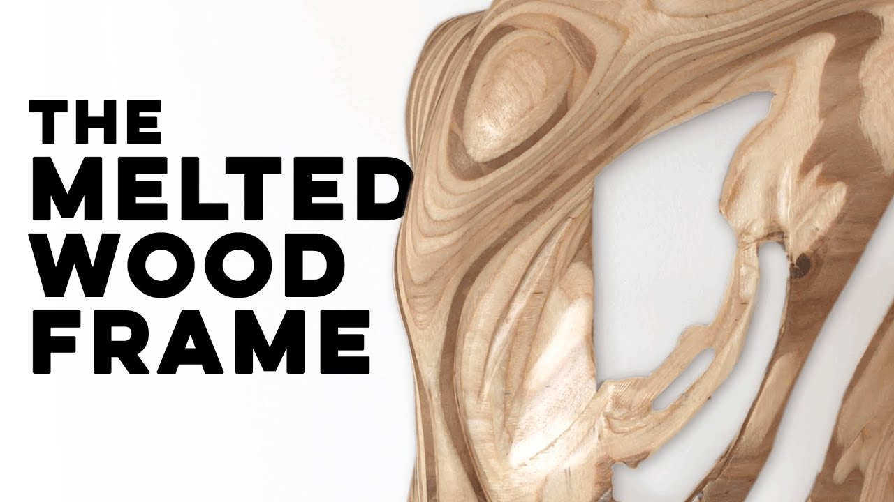 The Melted Wood Frame // PowerCarvingMadness 2019