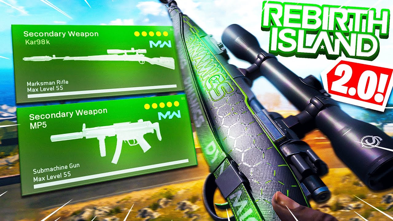 my 2.0 ULTIMATE CLASS SETUP on REBIRTH ISLAND🔥! (Cold War Warzone)