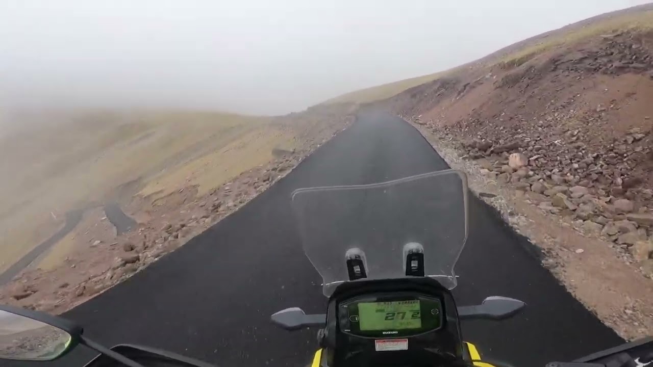 Photila Pass - Probably the steepest climb among all the passes- V-Strom SX 250 - Raw Video
