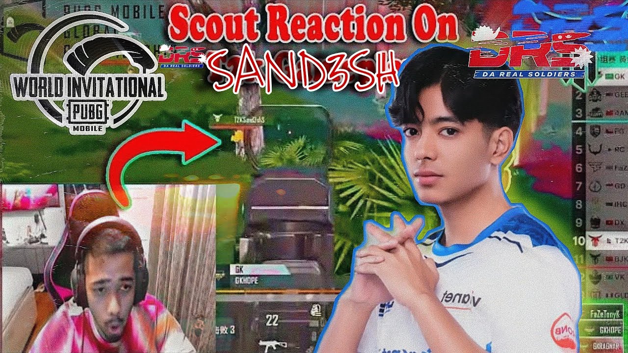 Scout Reaction On T2K Sandesh  Drs Gaming💢🔥🔥 @_Sand3sh12