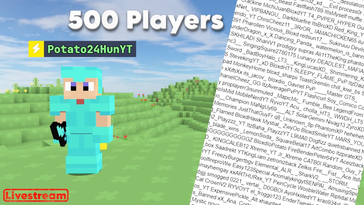 I SURVIVED a bloxd.io event with over 500 PLAYERS!