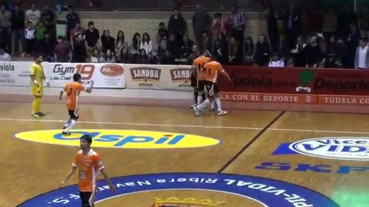 fútbol sala en Tudela Navarra.