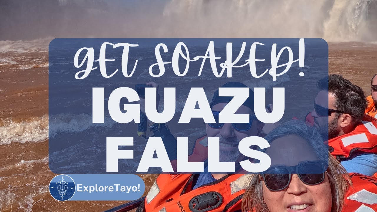 Get SOAKED! Iguazu Falls THRILLING Boat Ride Adventure #IguazuFalls #WetAdventure #Travel