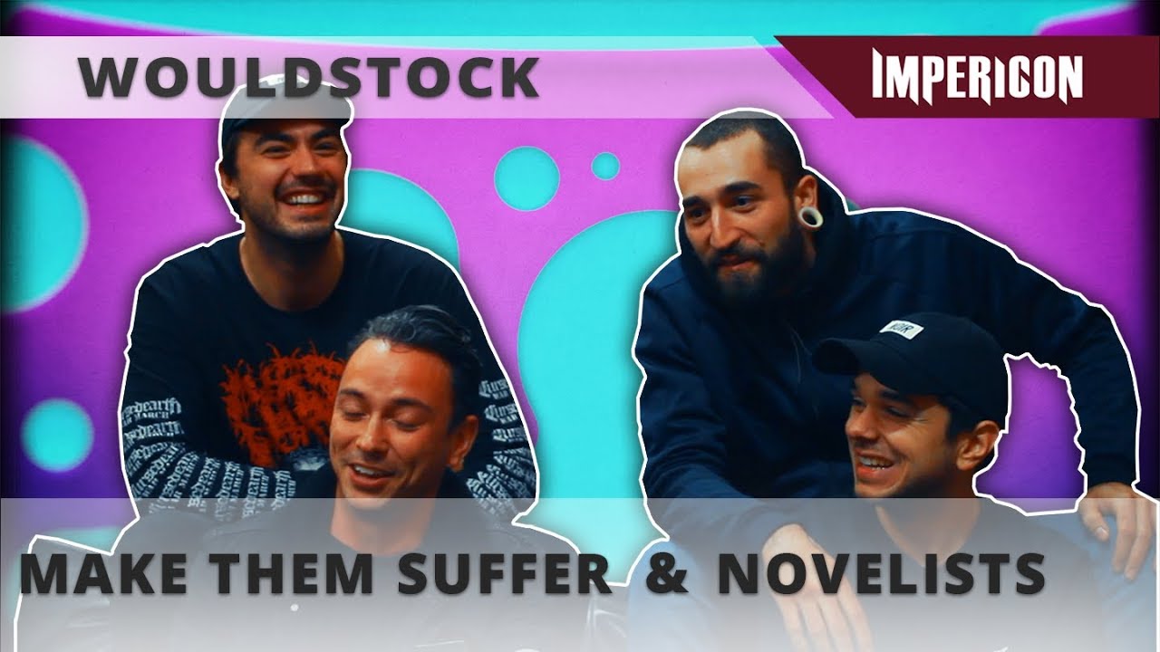 MAKE THEM SUFFER & NOVELISTS | INTERVIEW [WOULDSTOCK]