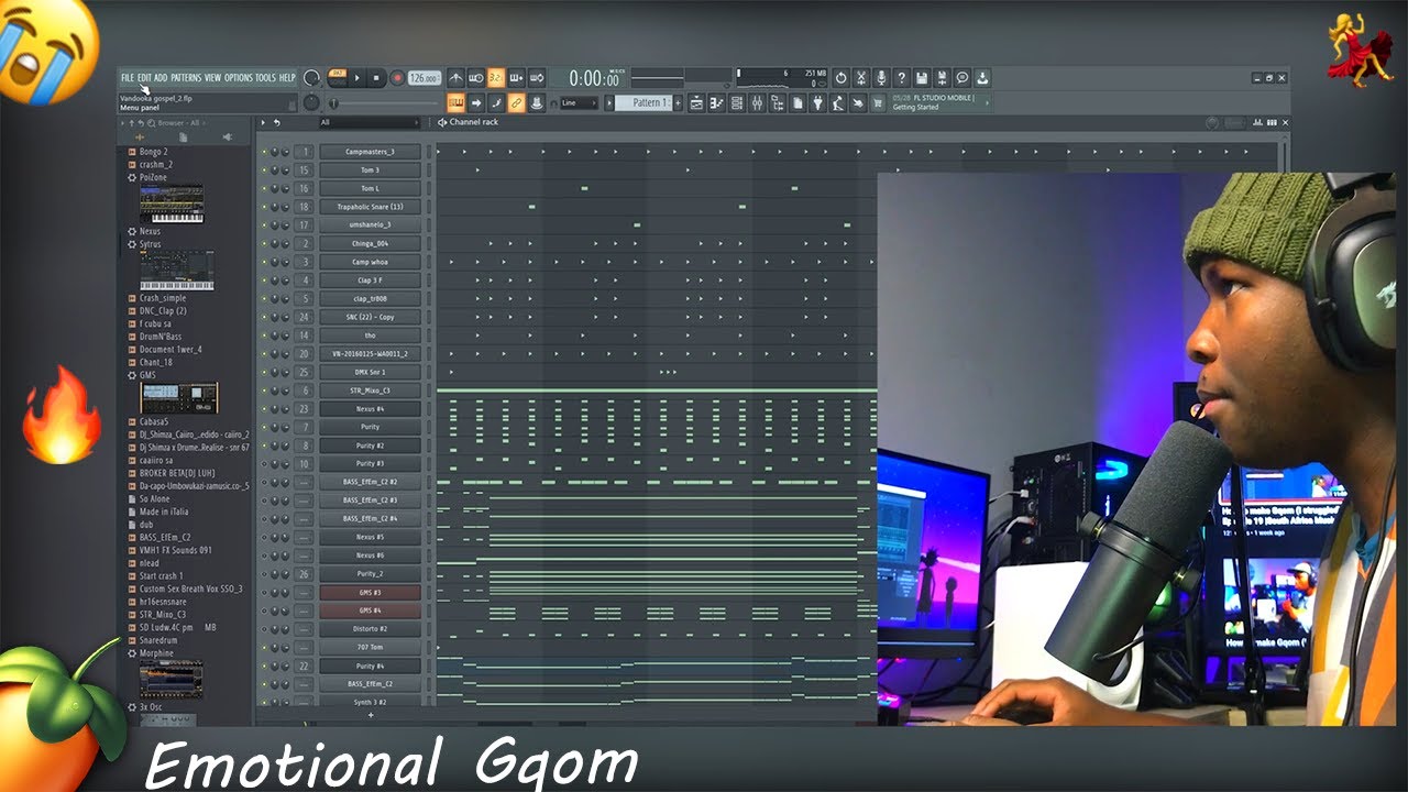 How to make Gqom (Emotional Gqom) - Episode 20 |South Africa Music