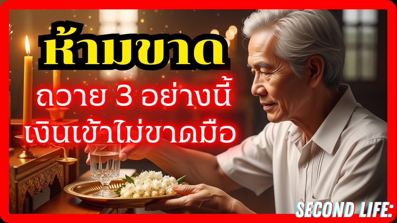 แค่ 3 สิ่งนี้! เคล็ดลับพลิกชีวิต เปิดทางเงินเข้าบัญชีไม่หยุด