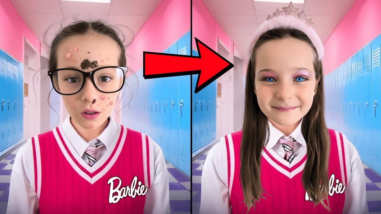 ADA ÇİRKİN OLDU OKULDA DALGA GEÇTİLER! EFSANE DEĞİŞİM! ANNEM ŞOK!