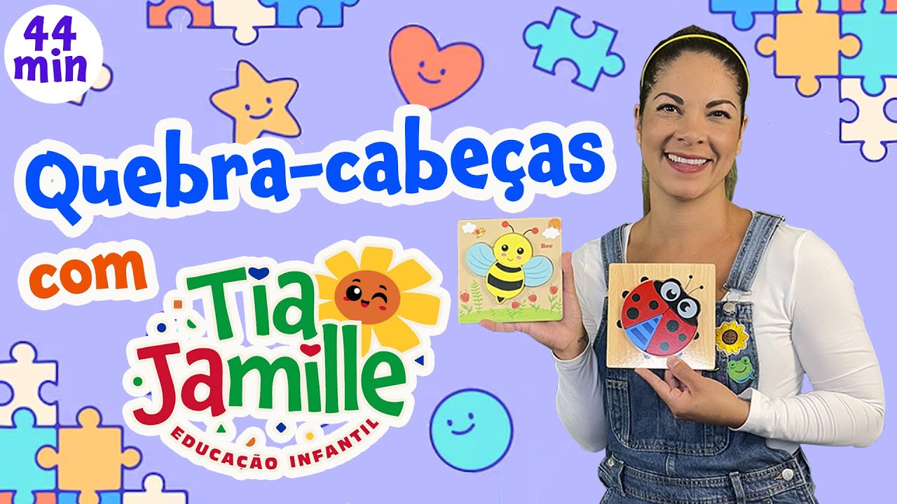 Aprenda com Tia Jamille - Educa&ccedil;&atilde;o Infantil - V&iacute;deo Educativo - M&uacute;sica Infantil - Aprenda Brincando