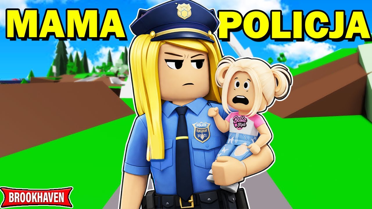 BELLA Została POLICJANTKĄ w Brookhaven RP 😁