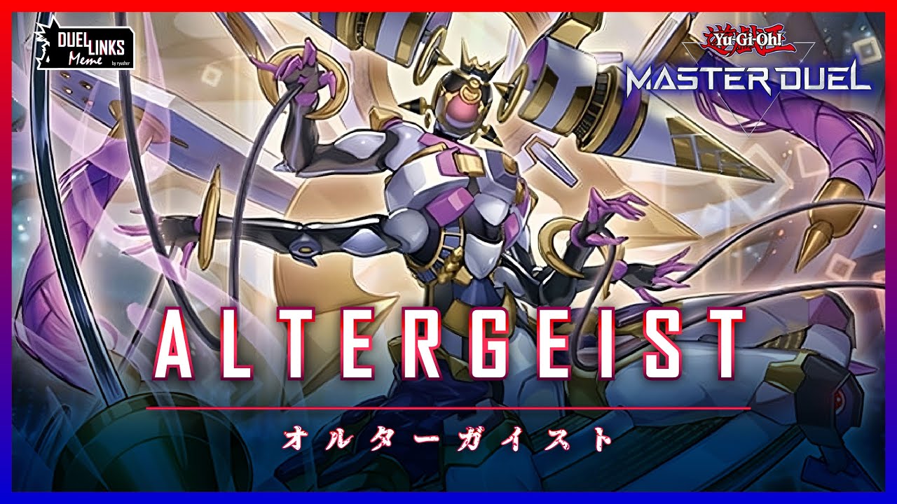 Altergeist's New Support!  [Yu-Gi-Oh! Master Duel]