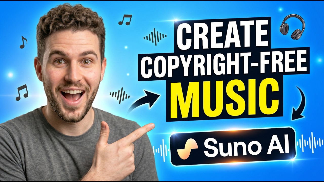How to Create Copyright-Free Music With Suno AI  (Full Tutorial)