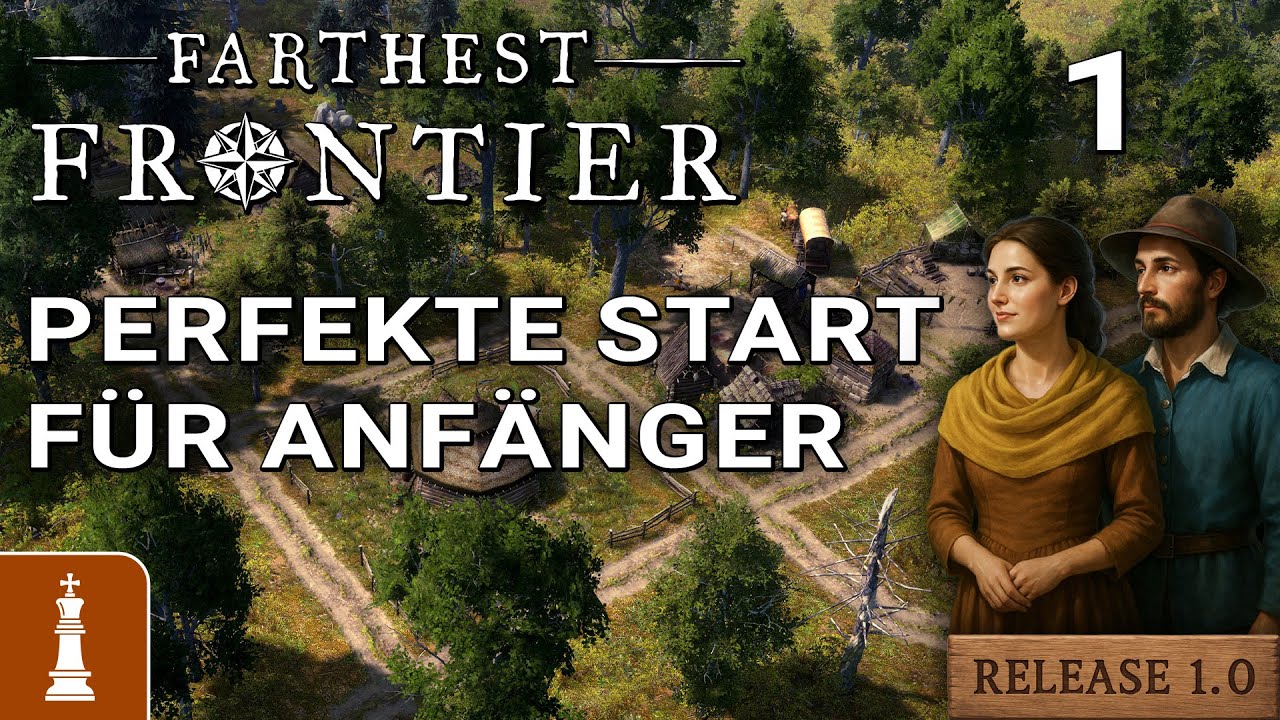 PERFEKTE START f&uuml;r ANF&Auml;NGER ♚ Let's Play Farthest Frontier Release 1.0 #1 [deutsch]