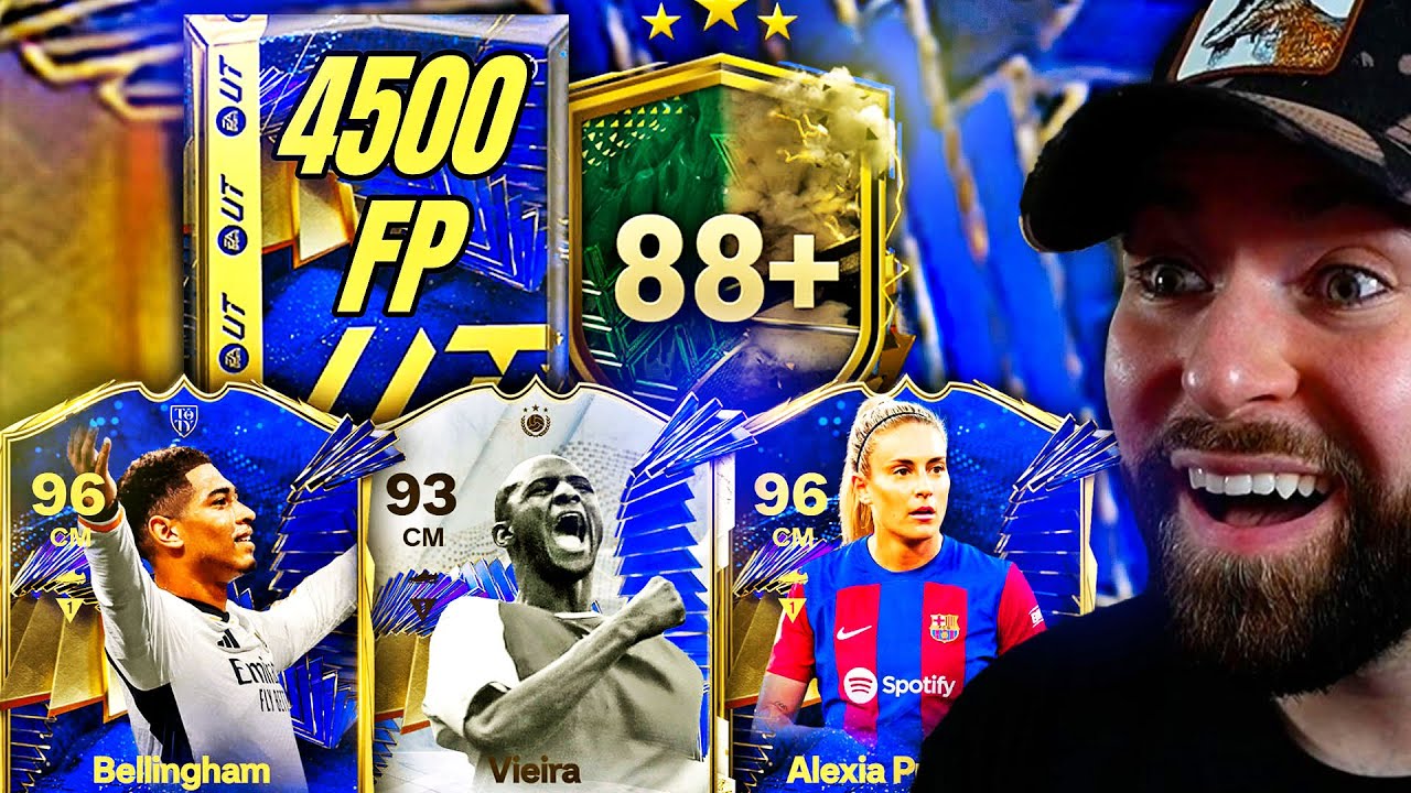 50x $45 ELITE TOTY PACKS & 88+ ICON PLAYER PICKS