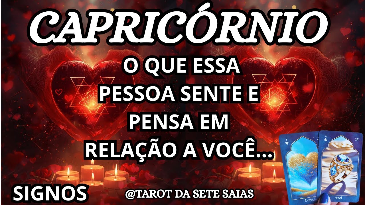 💕CAPRICÓRNIO💞REVELAÇÃO FORTE! TE LIGOU E VOCÊ NÃO ATENDEU...PENSA EM VOCÊ SEMPRE...